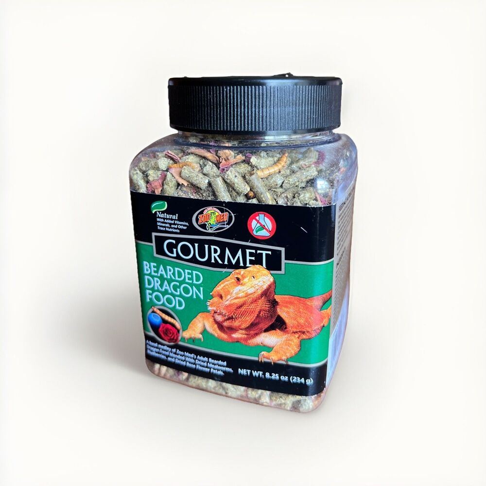 Zoo Med Gourmet Bearded Dragon Food 8.25 oz